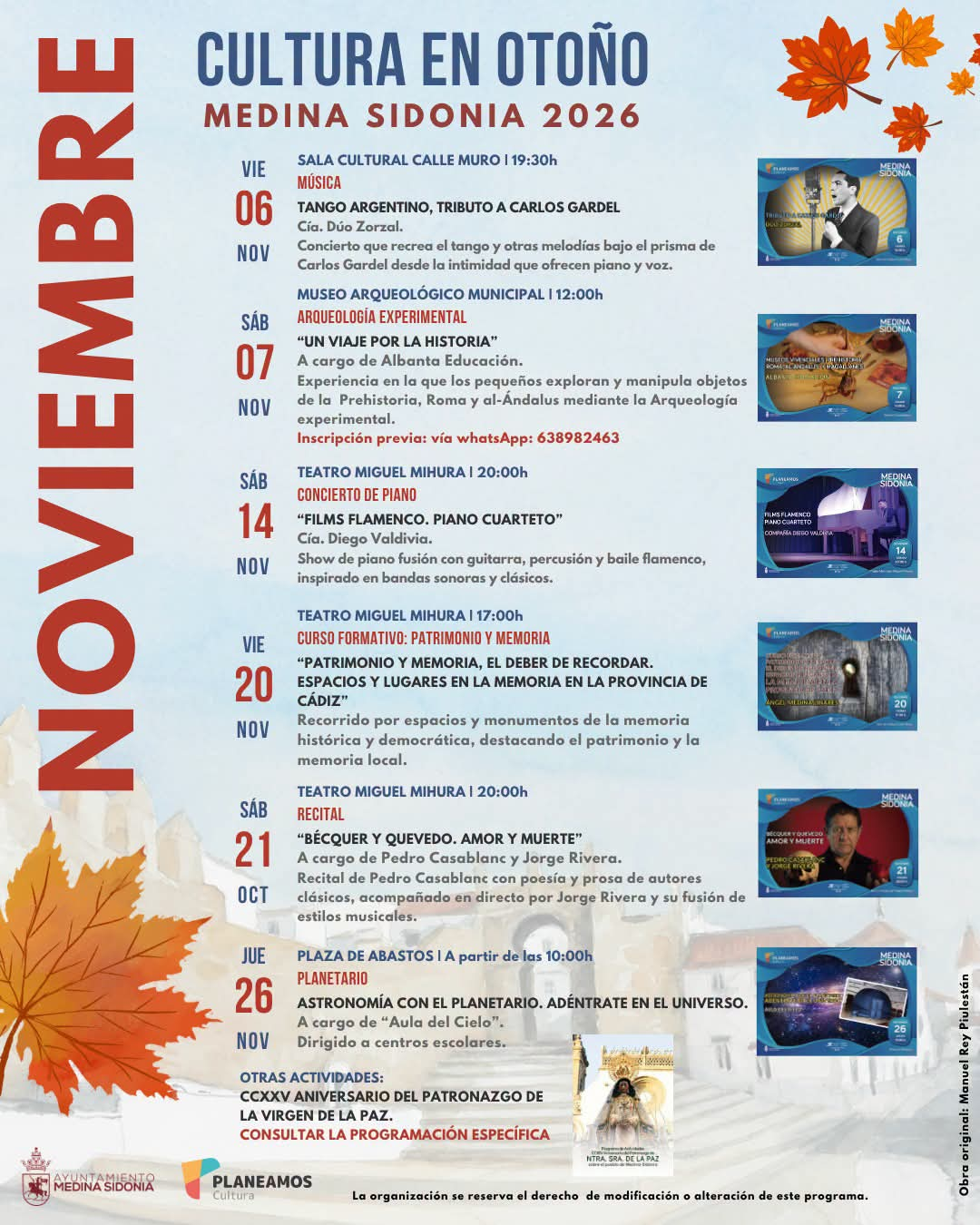 CULTURAL DE OTOÑO
