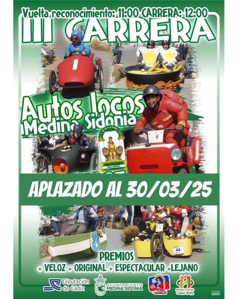 Autoslocos aplazado 30-03